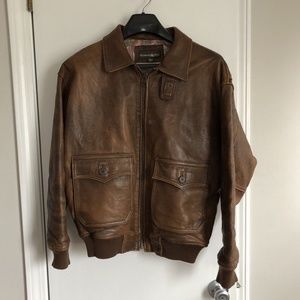 outback red leather jacket